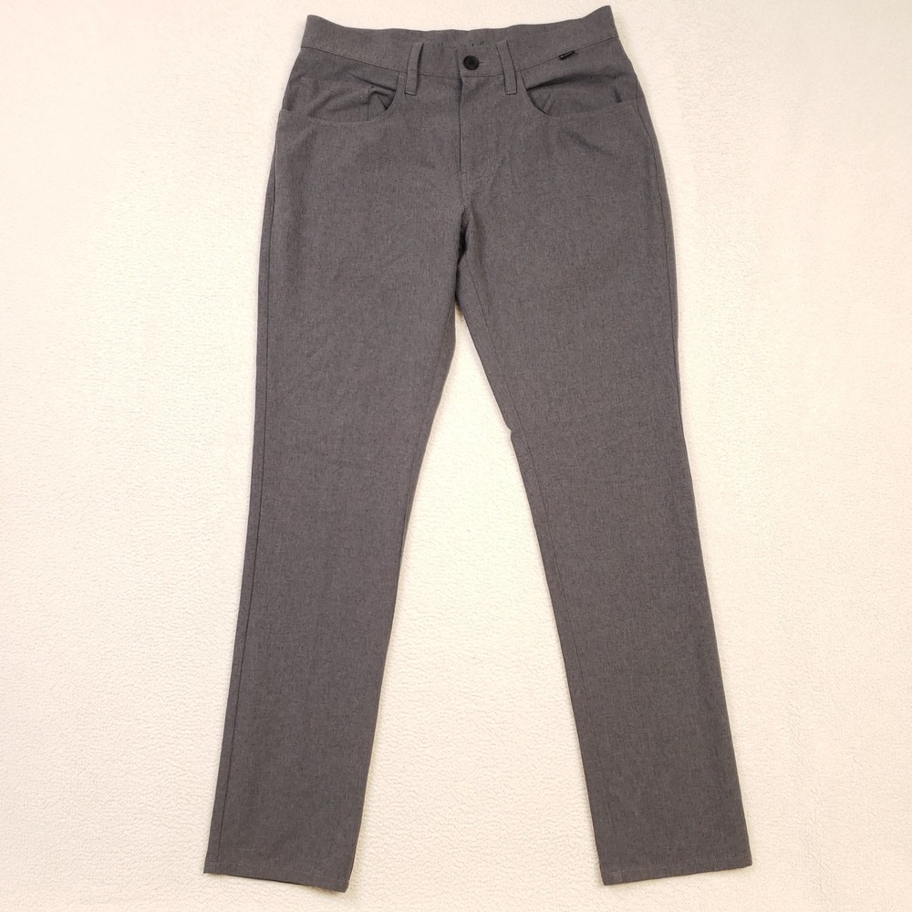 Travis Mathew Open To Close Golf Pants Mens 30 Gray 32" Inseam Golf Heathered
